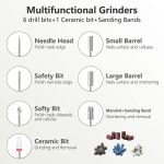 Electric Nail Drill Machine Professional,Cordless Electric Nail File for Acrylic Gel Nails,Efile Manicure and Pedicure Kit for Grinding Polishing Trimming(Gray) - Image 2
